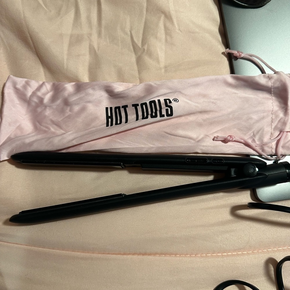 Hot tools flat iron 1 inch